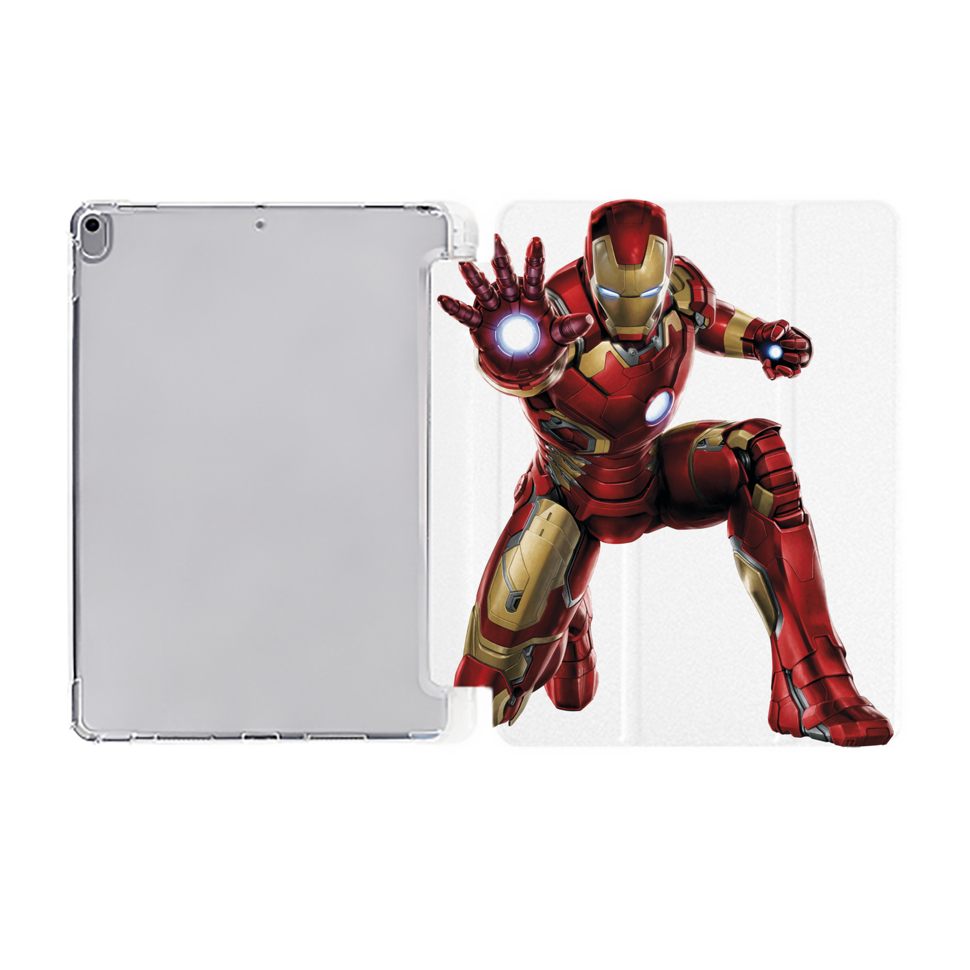 （画像用） アベンジャーズ The Avengers IPad ケース ペン収納付き 三つ折りスタンド PUレザー×シリコン 対応機種9.5/10.5/10.9インチ
